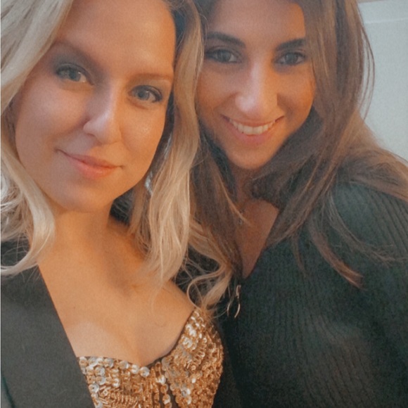 Strap or strapless gold sequined and beaded corset size small - Picture 10 of 10